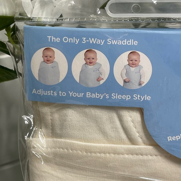 HALO SleepSack Swaddle.  NEW!  Cream colored.  Cotton. - Picture 2 of 5
